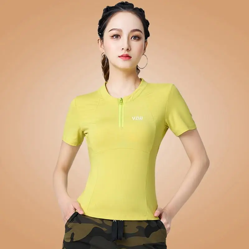 High Elastici ort Sve round Ne Dance Suit Set Qui very Fitn Aerobics Running Dancing Clothes Square Dance