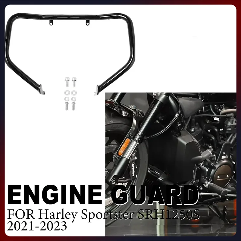 

Motorcycle Engine Bumper Engine Guard Crash Bar Frame Protector For Harley Sportster S RH 1250 S S RH1250 S SRH1250S 2021-2023