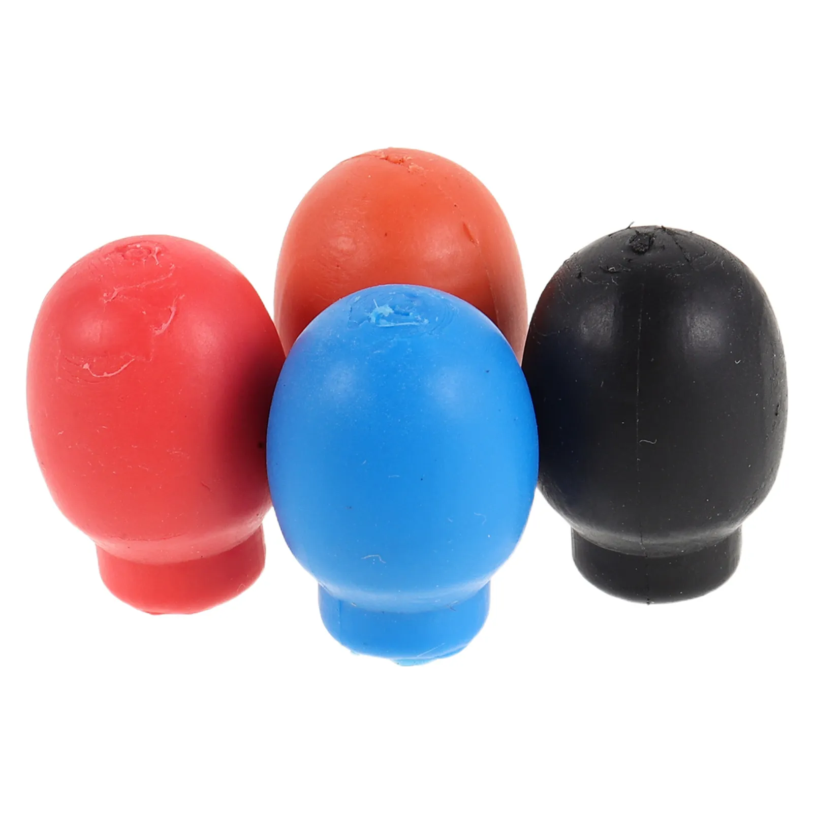 

4Pairs Silicone Drumstick Tips Drum Mute Caps Noise Reduction Stick Protectors for Quiet Drum Practice Acoustic Drumstick Mutes