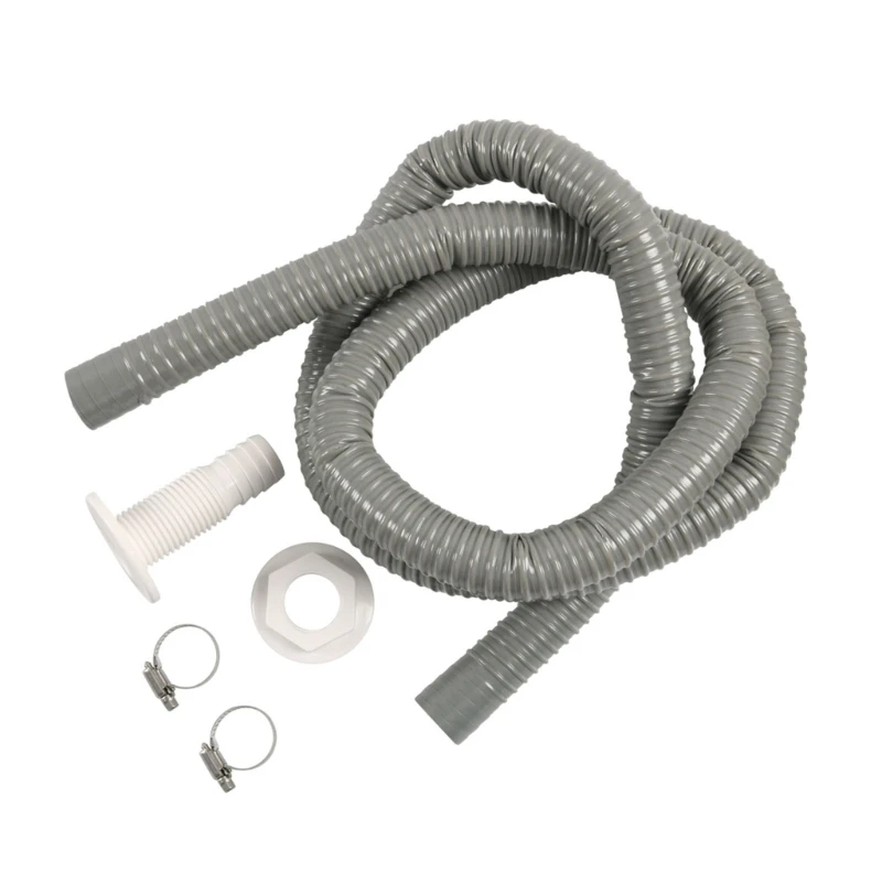 

Boat Bilge Drainage System 1 1/8 Inch With 29mm Hose Clamp And 6 Foot Pipe