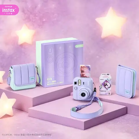 With Optional 20/40 Sheets Film Photo Paper Genuine Fujifilm Instax Mini 13 Film Camera Fujifilm Instax Mini Camera Comes