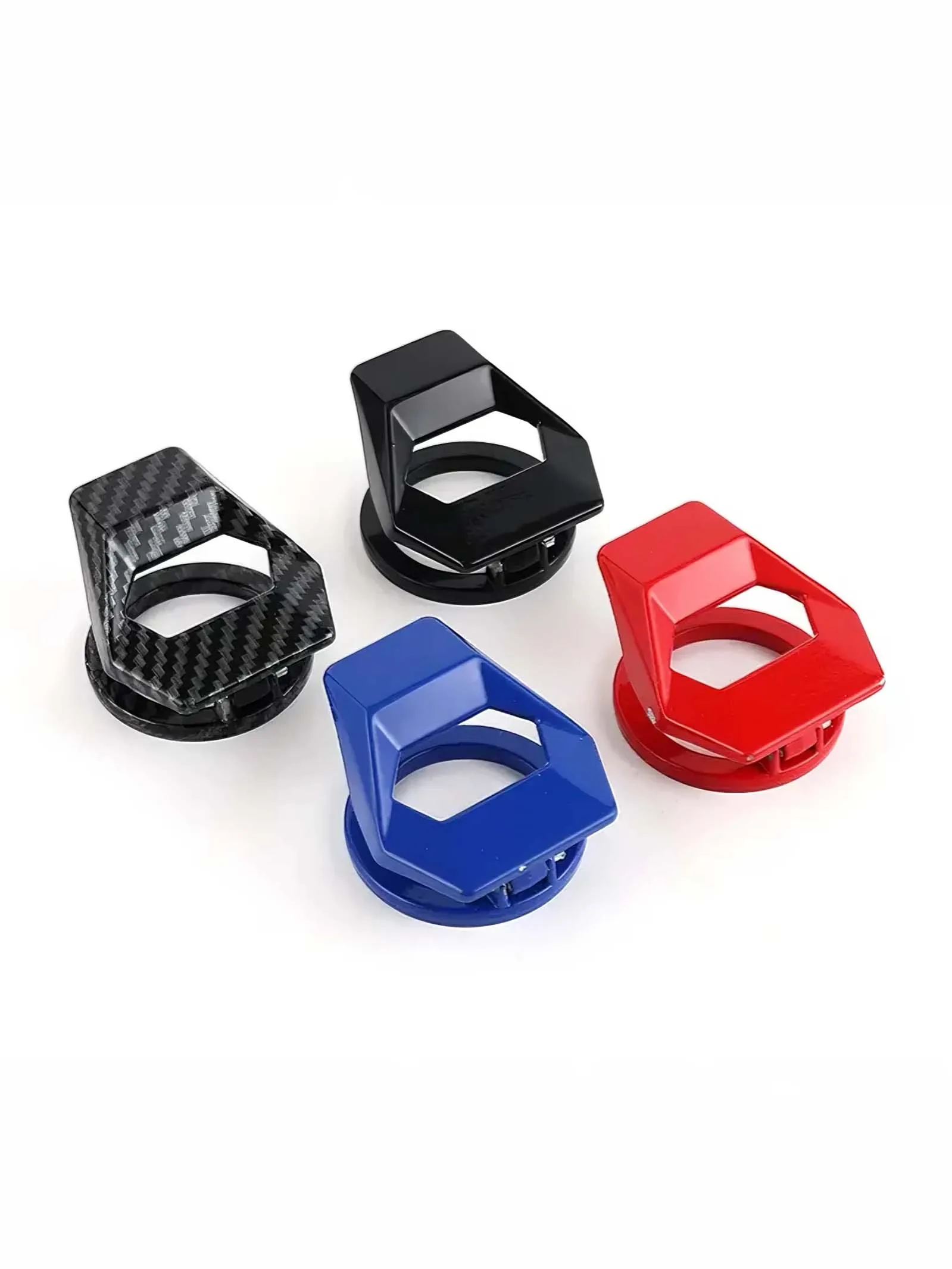 Car Dashboard Decoration, Car Engine Start/Stop Switch Button Cover Decoration, Car Accessory Push Button Adhesive Cover