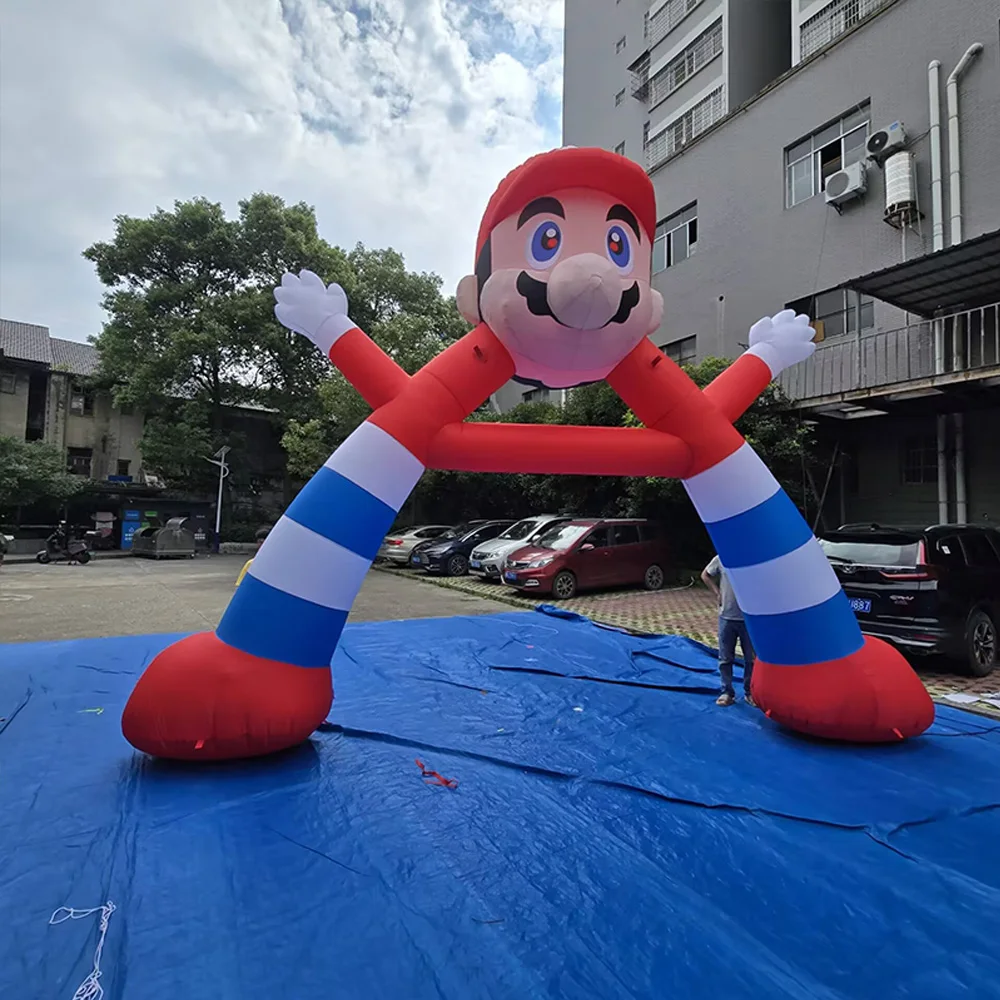 

Inflatable arches with blowers, Christmas festival decorations, outdoor square, shopping mall and stage decoration props