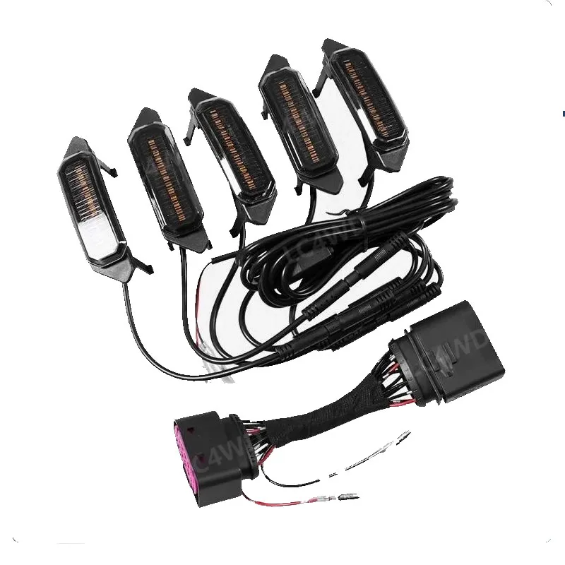 Off Road 4x4 Exterior Accessories Front Face Grille Light Daytime Running Decor Lights For Chery Jetour Traveler T2 2023+