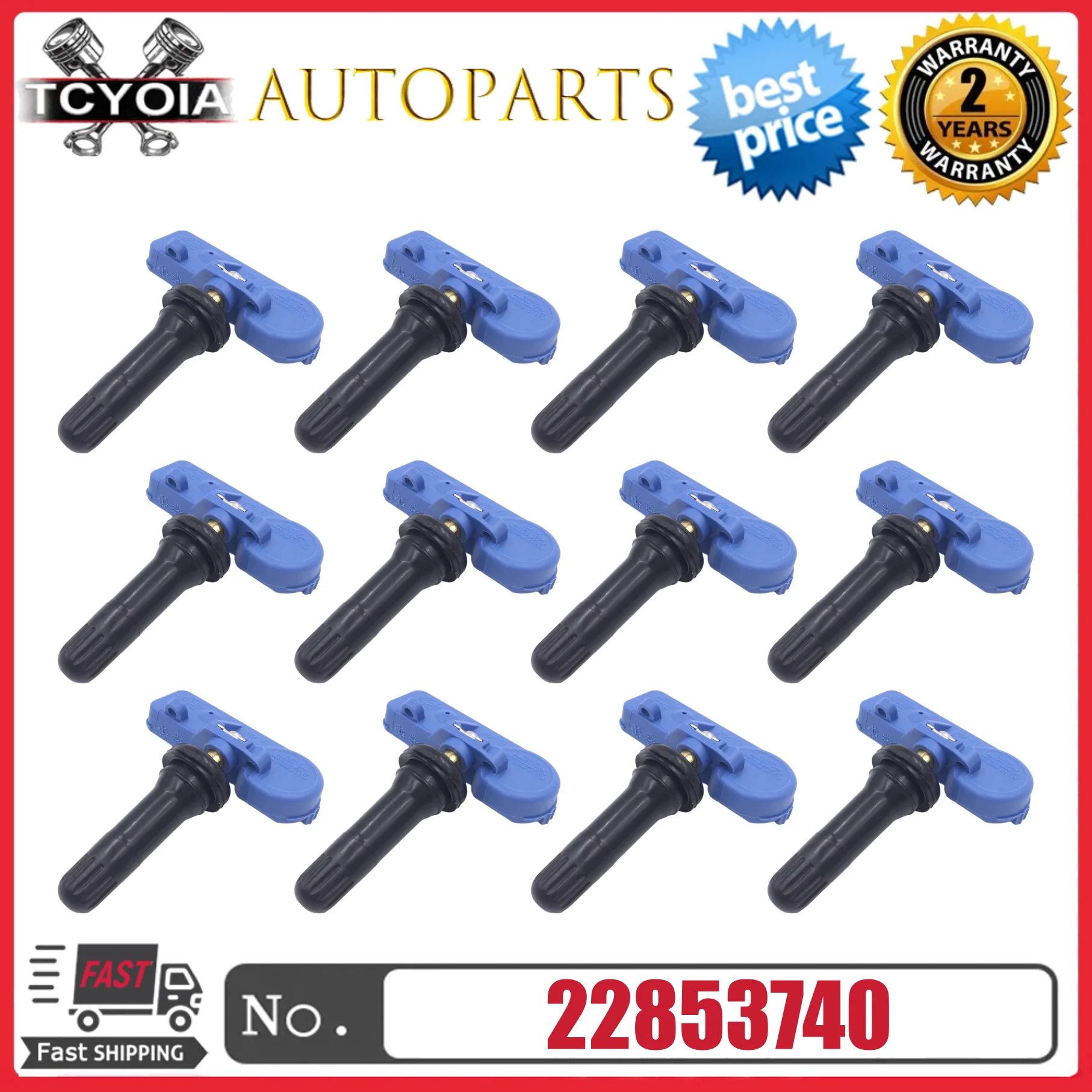 20/40pcs TPMS Tire Pressure Monitoring System Sensor 433MHZ 13581561 20922901 22853740 For Buick Cadillac Chevrolet Opel