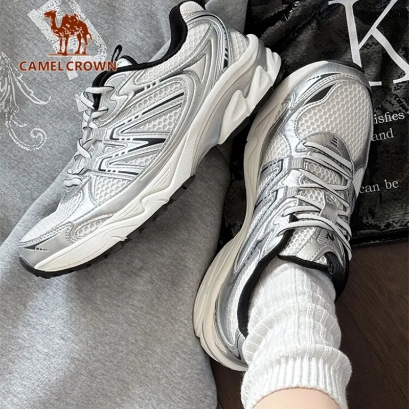 

CAMEL CROWN SEEKER 2 Retro Running Shoes for Women Lightweight Breathable Cushioned Shock-Absorbing Sneakers Stylish Sports Shoe
