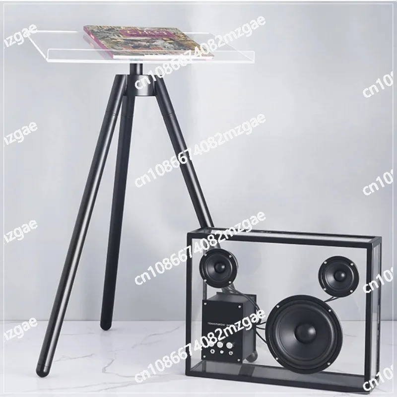 Album Flip Reading Big Book Stand Tripod Magazine Rack Magazine Open The Display Stand Floor Bookstore Photo
