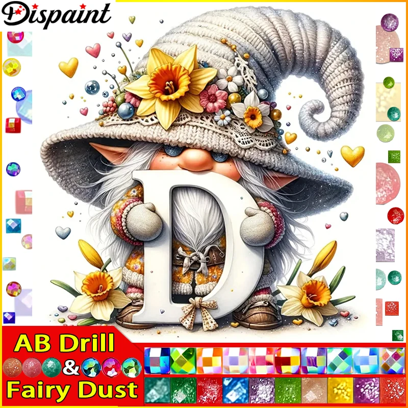 Dispaint Fairy Dust AB Square/Round Drill 5D DIY Diamond Painting