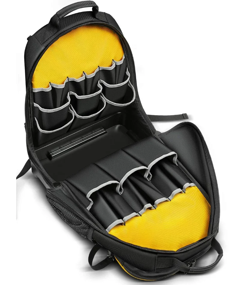 

MEN Backpack Heavy-Duty Tool backpacks Waterproof, Durable with Multi-Use Pockets for Electricians & Construction Workers рюкзак