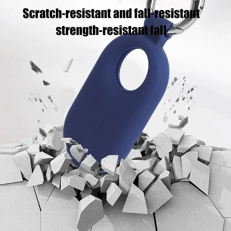 Silicone Case Keychain para Samsung Galaxy, Tampa Anti-Lost, Localizador de Rastreador, Rastreador, Luva protetora, Rastreador