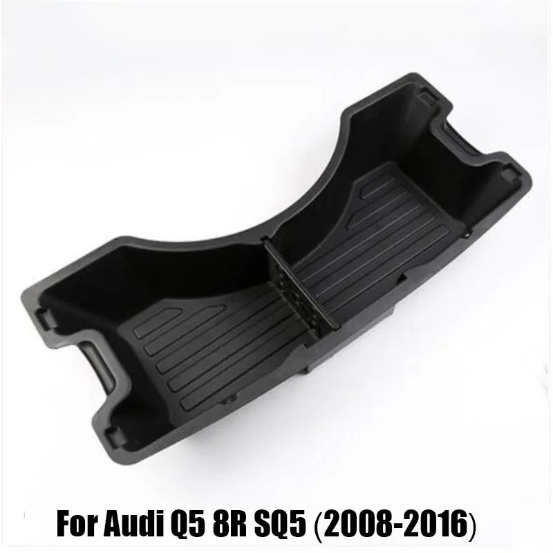 For Audi Q5 8R SQ5 2008-2016 Car Accessories Trunk Multifunction Storage Box Tool Organizer Container Plastic Tray