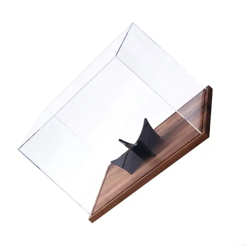

Football Presentation Container Sports Memorabilia Display Case Acrylic Dustproof Clear Football Display Box Enduring