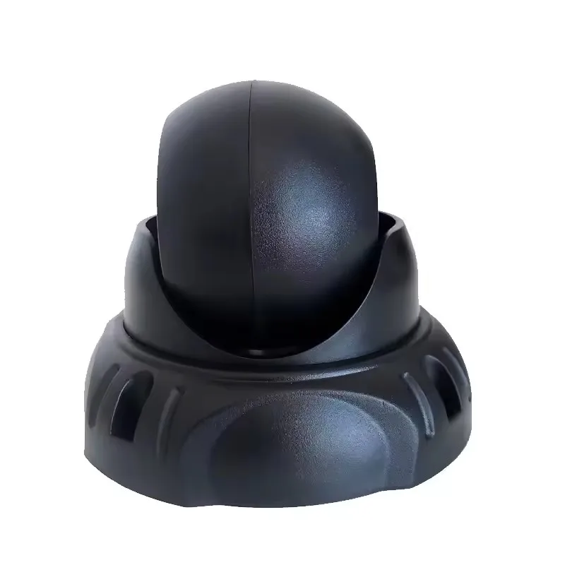 New Black Wireless Simulation Dome Conch Dummy Camera Red Led Flashing CCTV Plastic Fake Camera Surveillance Security System
