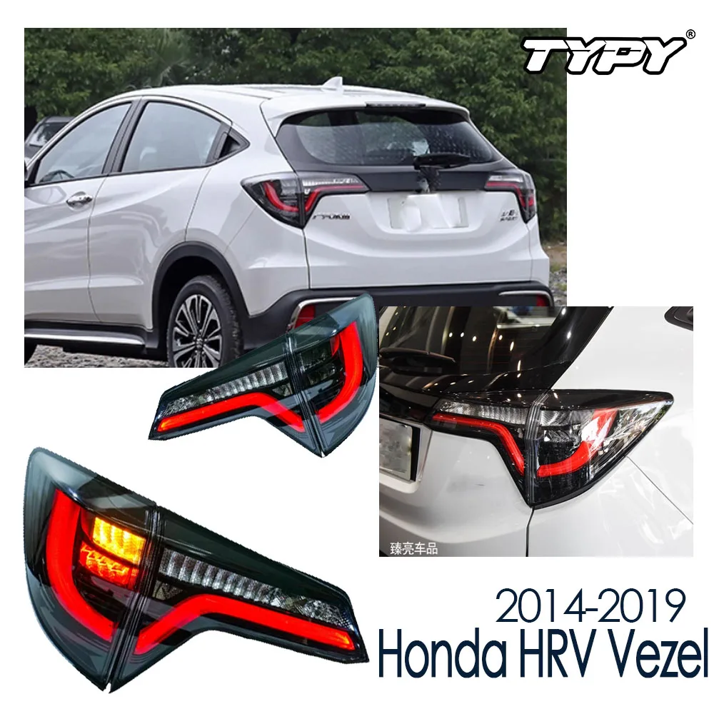 

Tail Lights For Honda HRV HR-V Vezel 2014-2019 Upgrade New Energy Edition Tail Lamps Car Accessories