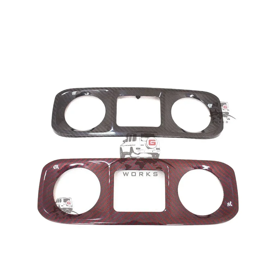 

High Quality W464 G63 G500 Center Console Frame Fit for G-class 2018-2020year W463A Interior Center Frame Carbon Fiber