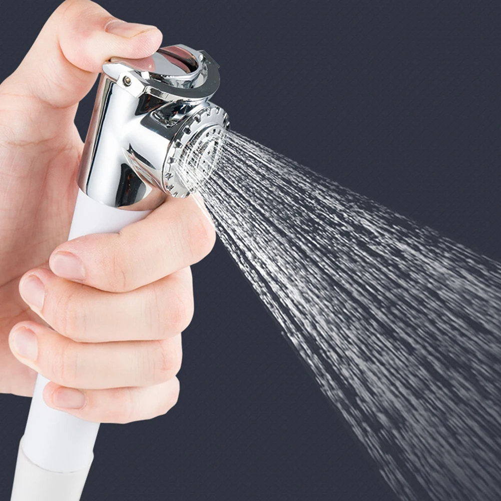 

155.7*29MM Stainless Steel Handheld Pressurized Shower Head For Home Bathroom High Pressure Water Saving Spray For RV Boat