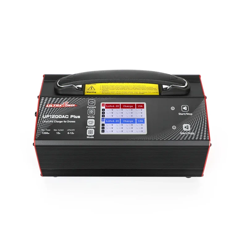 

Балансное зарядное устройство для LiPo аккумулятора, двойное быстрое зарядное устройство для сельского хозяйства, картирования, мощность 1200 Вт, 15 А переменного тока, 44,4 В