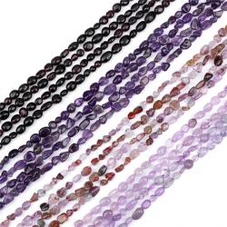 Wholesale 6-8mm Freeform Beads Irregular Natural Beads Crystals Quartzs Aagtes Amazonite Stone Beads for DIY Jewelry Making