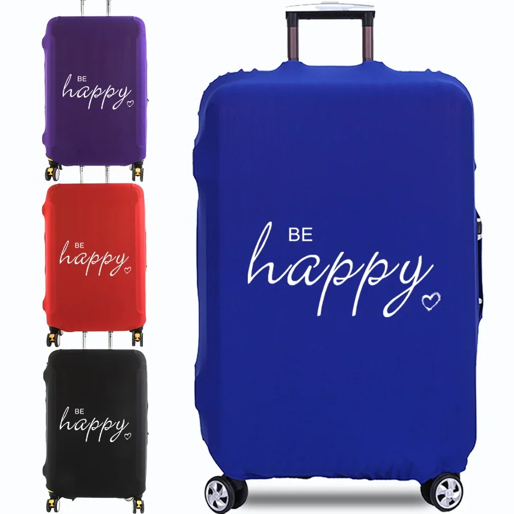 

Luggage Cover Travel Luggage Cover Dust Proof Scratch Resistant Cover text Printing series Traveling Accessories for 18-32 Inch