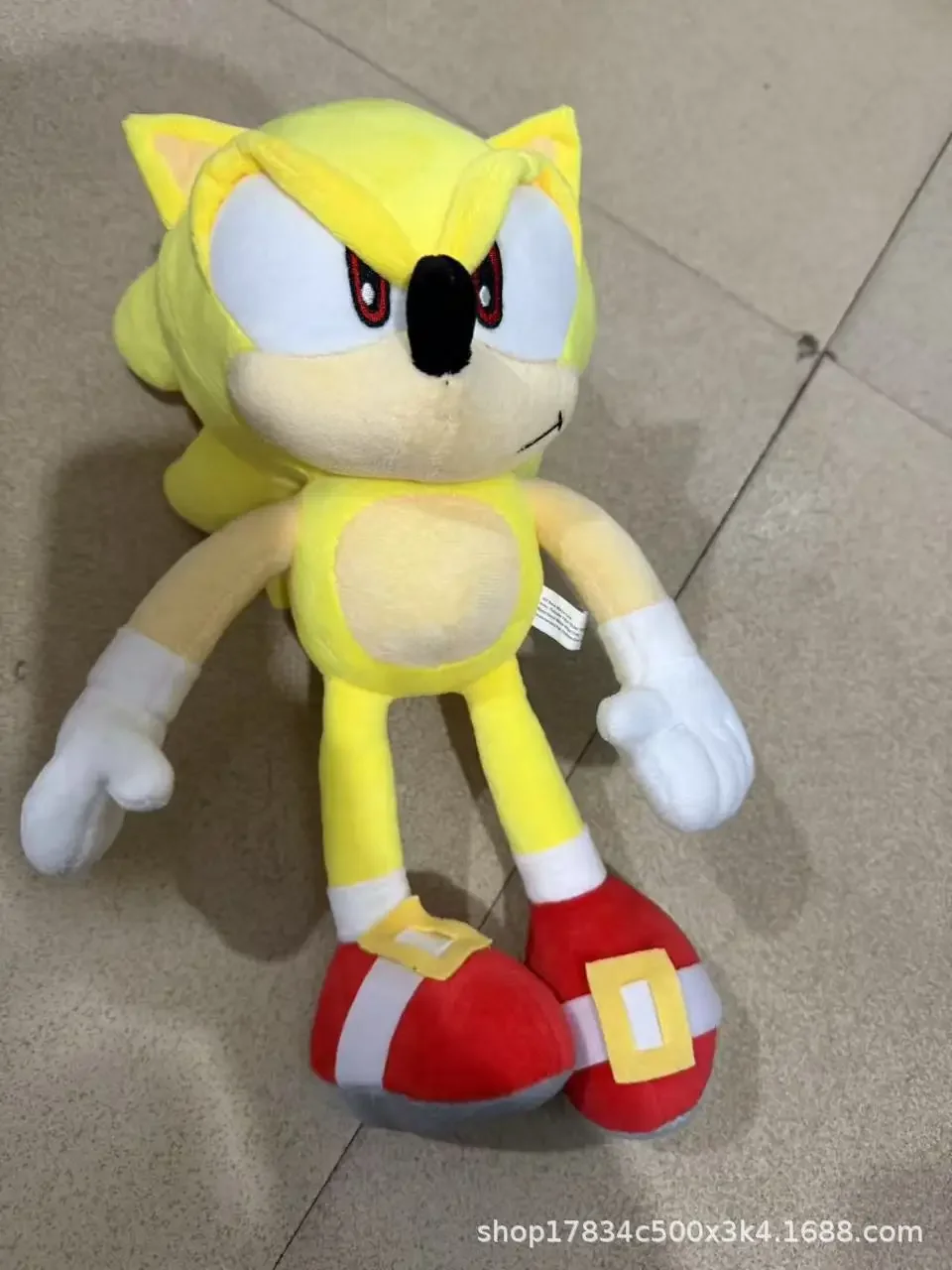 New 33cm Novelty Supersonic Mouse Hedgehog Anime Doll Stuffed Plush Toy Sonic Kid Nak Plush Toy Doll Children's Christmas Gifts - view 5