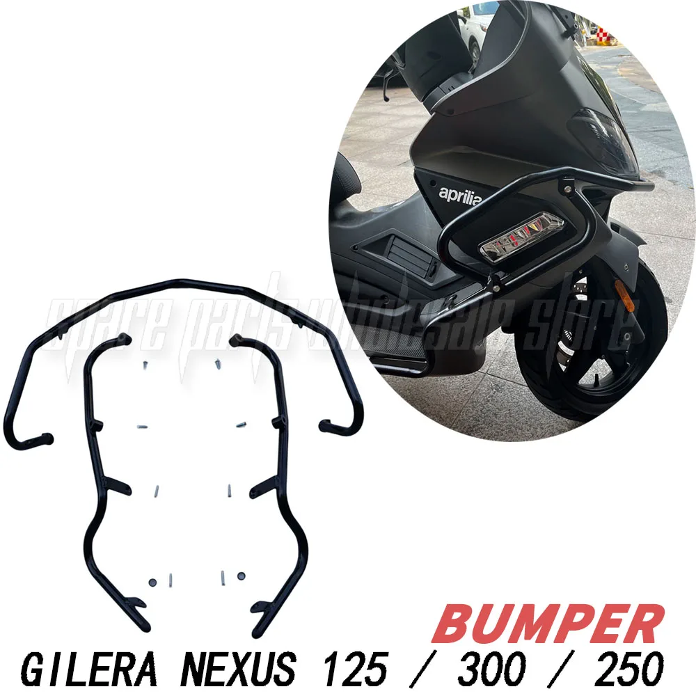 

New For Gilera Nexus 125 / 300 / 250 Protective Bumper Bumper Surround Anti-Fall Bar Scooter Modification Accessories