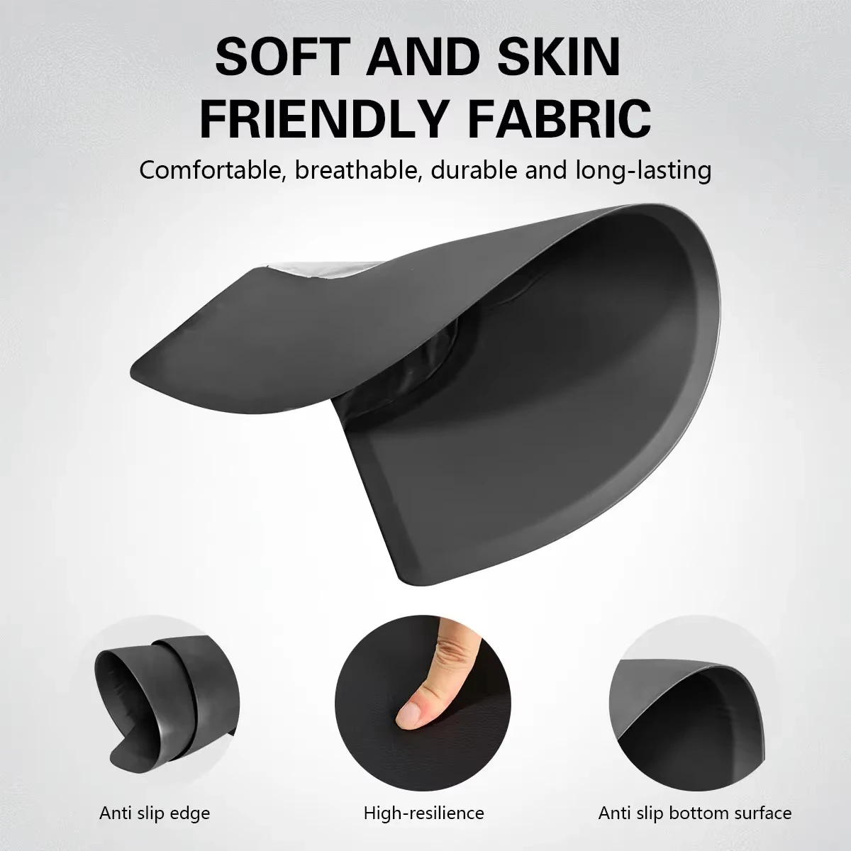 صالون الحلاقة تخفيف الضغط مكافحة التعب الكلمة حصيرة تصفيف الشعر لينة المطاط المضادة للانزلاق وسادة كرسي برو صالون أدوات التجميل اكسسوارات #3