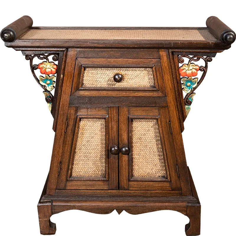 Furniture Solid Wood Altar Buddha Shrine Household Tribute Table Buddha Table Shrine Altar Worship Table