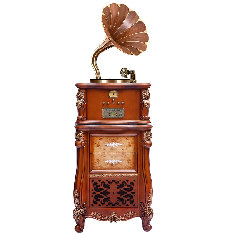 parchment phonograph vinyl record player record player retro