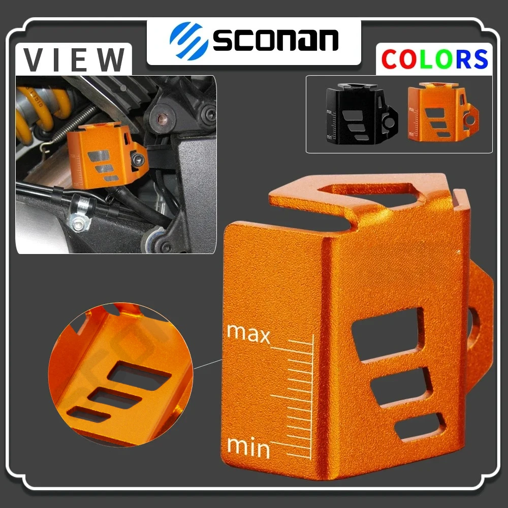 

Motorcycle Accessories For 690enduro r 690enduror 2016-2020 2021 2022 Rear Brake Fluid Reservoir Guard Protector Oil Cup Cover