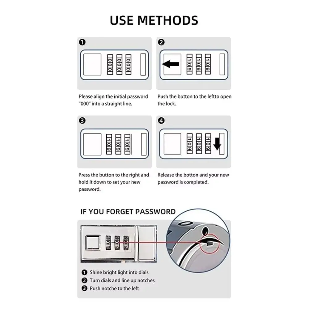Buste per contanti Raccoglitore per risparmio di denaro Blocco password Copertura laser Risparmio Sfide Libro Impermeabile Resistente allo strappo