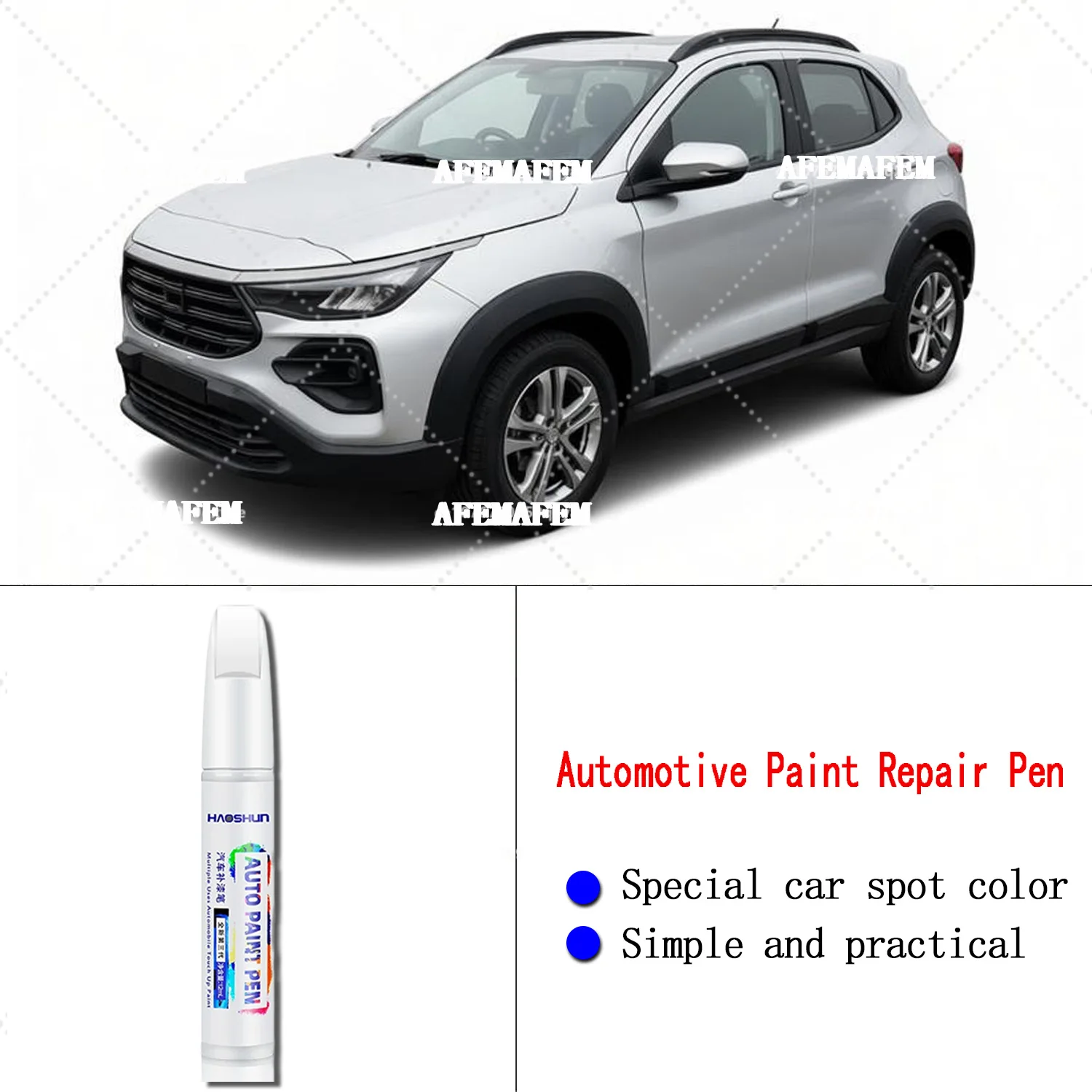 For FIAT Pulse Professional Paint Touch Up Pen Restores Original Factory Paint Finish, Enhances Gloss &New Car Shine Effectively