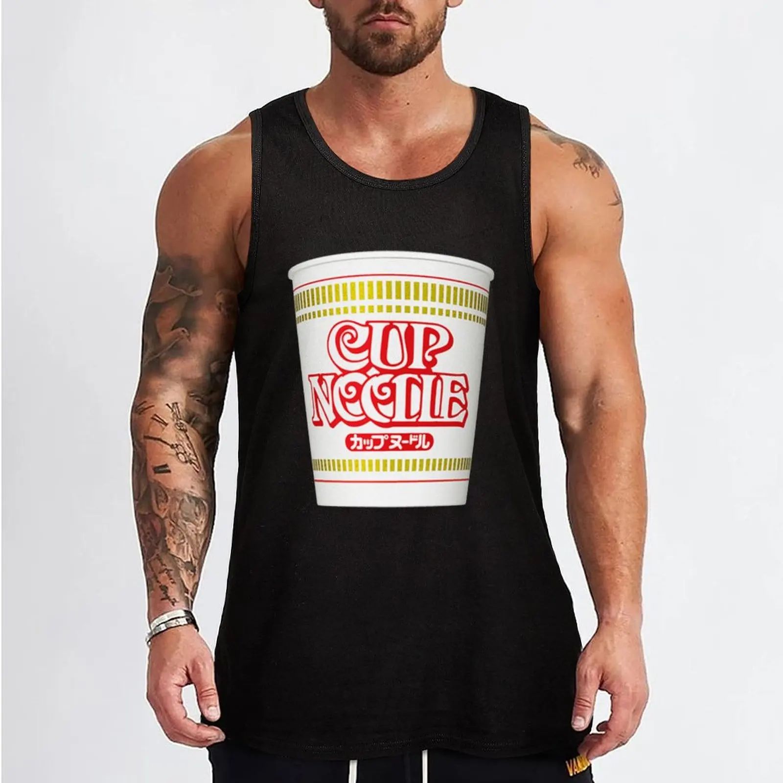 Cup Noodle Tank Top gym accessories man mens designer clothes anime gym