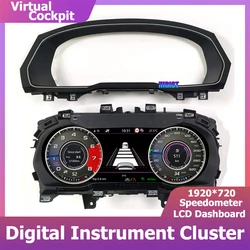 12.3''Instrument Cluster Digital Cockpit For PASSAT Amarok Passat CC B7 B8 Golf 6 7 Tiguan Scirocco Jetta T6 Sharan Speedometer