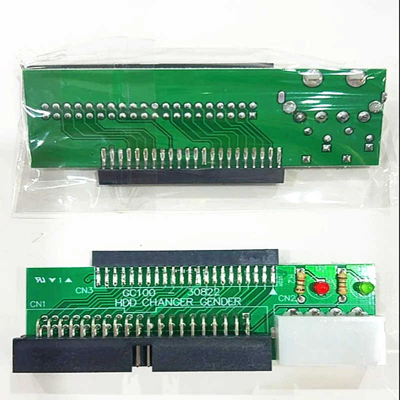 5pcs Old style laptop hard drive adapter card 2.5-inch IDE to 3.5-inch IDE interface converter small to large