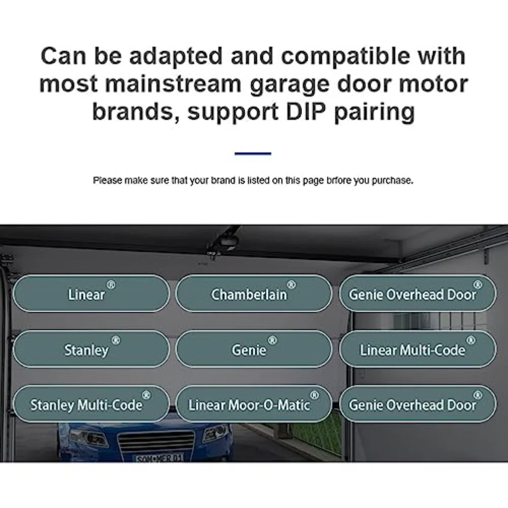 For Smart WiFi Garage Door Controller Wireless Remote Opener With Voice Control For For Alexa Compatible Rolling Switch Home Aut