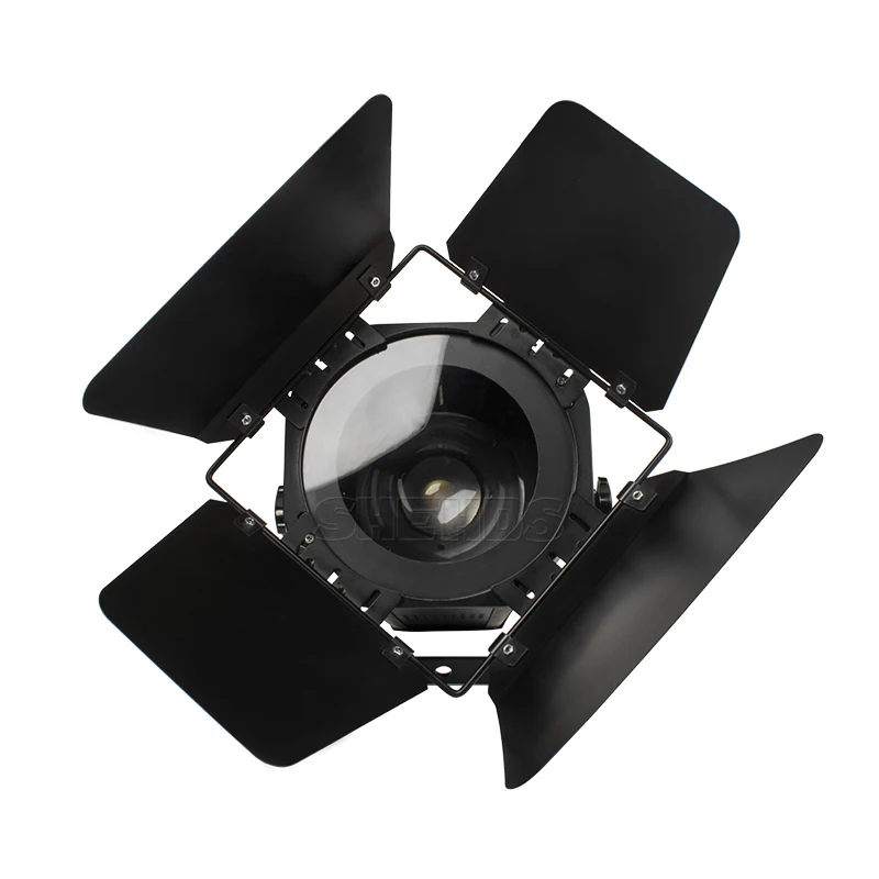 SHEHDS 1pcs 200W COB Zoom Par Light Optical Lens Warm Cool White DJ Disco Christmas Decoration Stage Audience Lighting