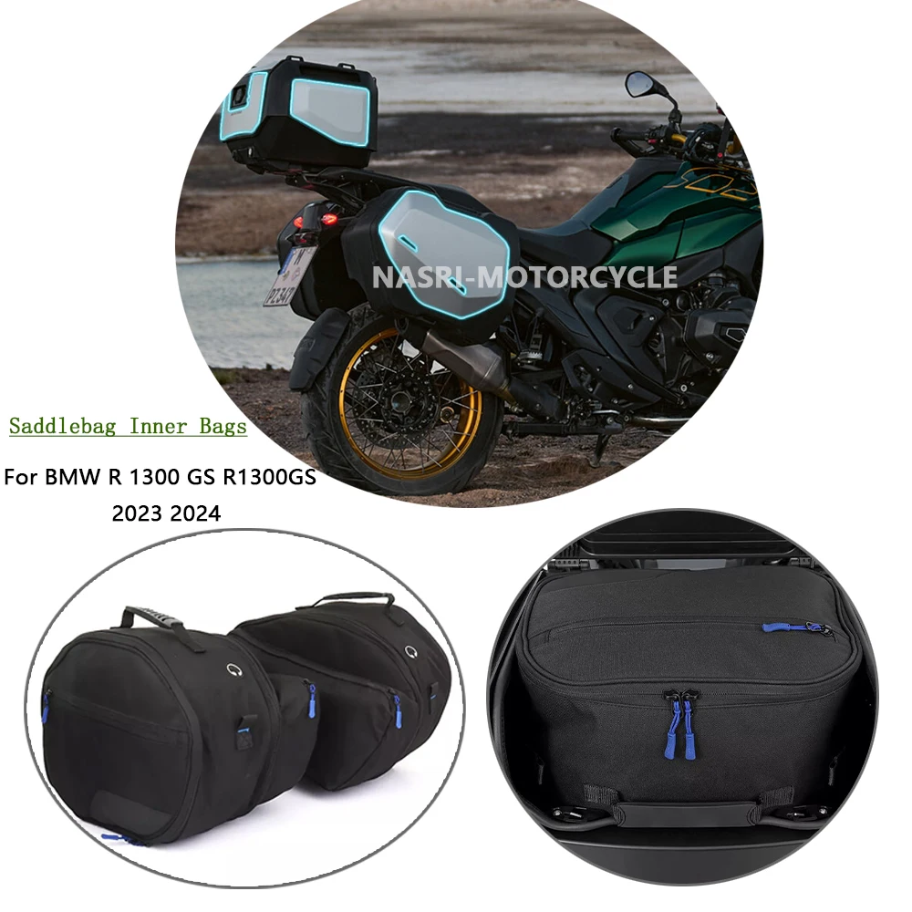 

2023 2024 For BMW R1300GS R 1300 GS R1300 GS Motorcycle Original Luggage System Bags Toolkit Bag Saddle Inner Bags Side Case Bag