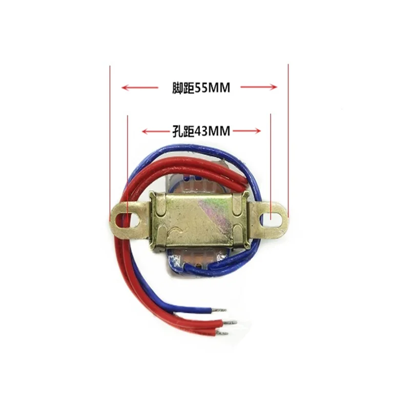 1PCS EI28 power transformer Dual voltage 3wire 1W DB-1VA 220V to 6V/9V/12V/15V/18V/24V/ double input voltage 220V