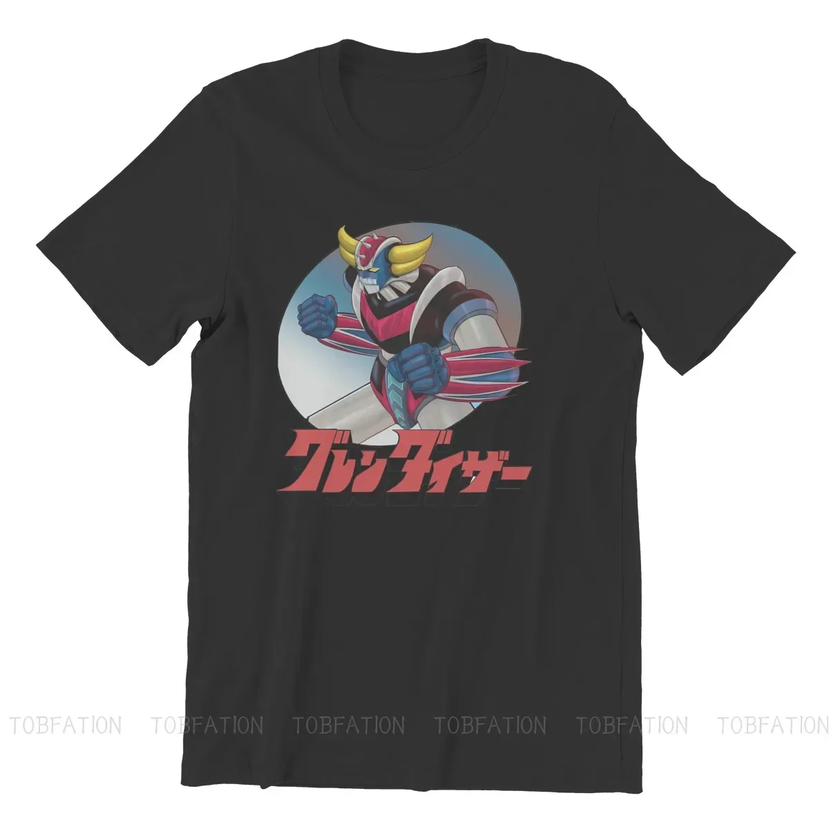 UFO Robot Goldrake Grendizer Anime Anime Classic T Shirt Classic Gothic High Quality Tshirt Oversized O-Neck Short Sleeve