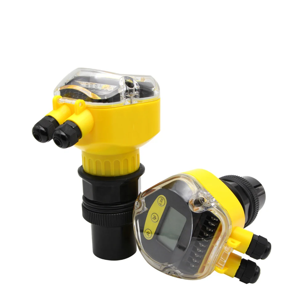 Ultrasonic Level Meter for Water & Fuel Level Measurement ABS Material 0.5% Accuracy