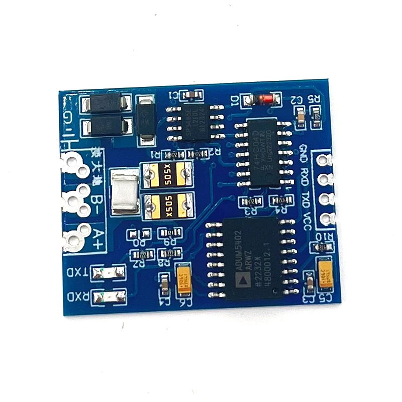 5V TTL to RS485 Module 485 to TTL With Isolation MCU Serial Port UART Isolated Square Industrial Grade Modules