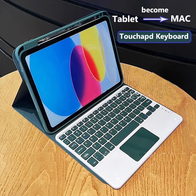 

Для Honor Pad 9 12,1 дюйма 9 Pro V8 Pro 12,1 X8a 11 дюймов V8 11 8 12 дюймов X9 11 X8 Pro 11,5 X8 10,1 X8 Lite Чехол с сенсорной панелью и клавиатурой