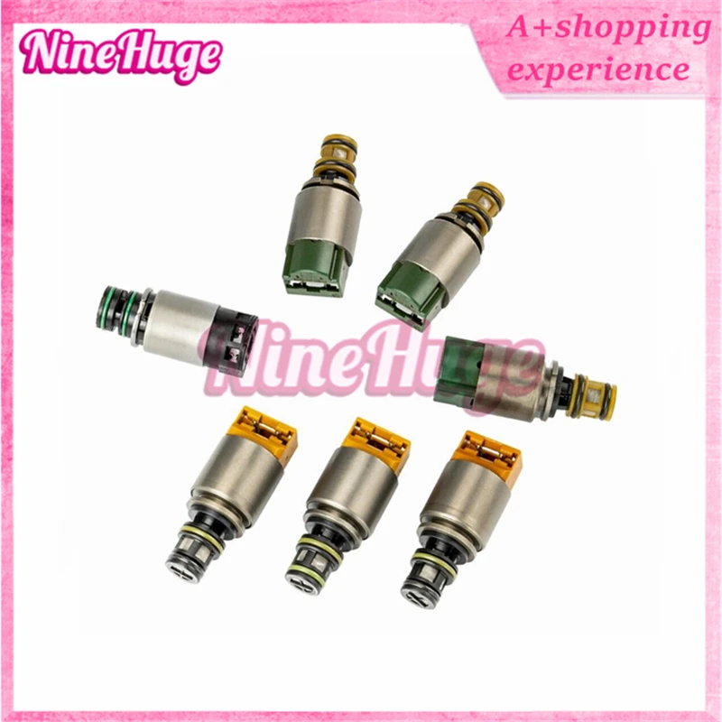 Set of 7pcs ZF6HP19 6HP19 Transmission Solenoid Valve Kit 1068298044 for BWM AUDI HYUNDAI Car Accessories