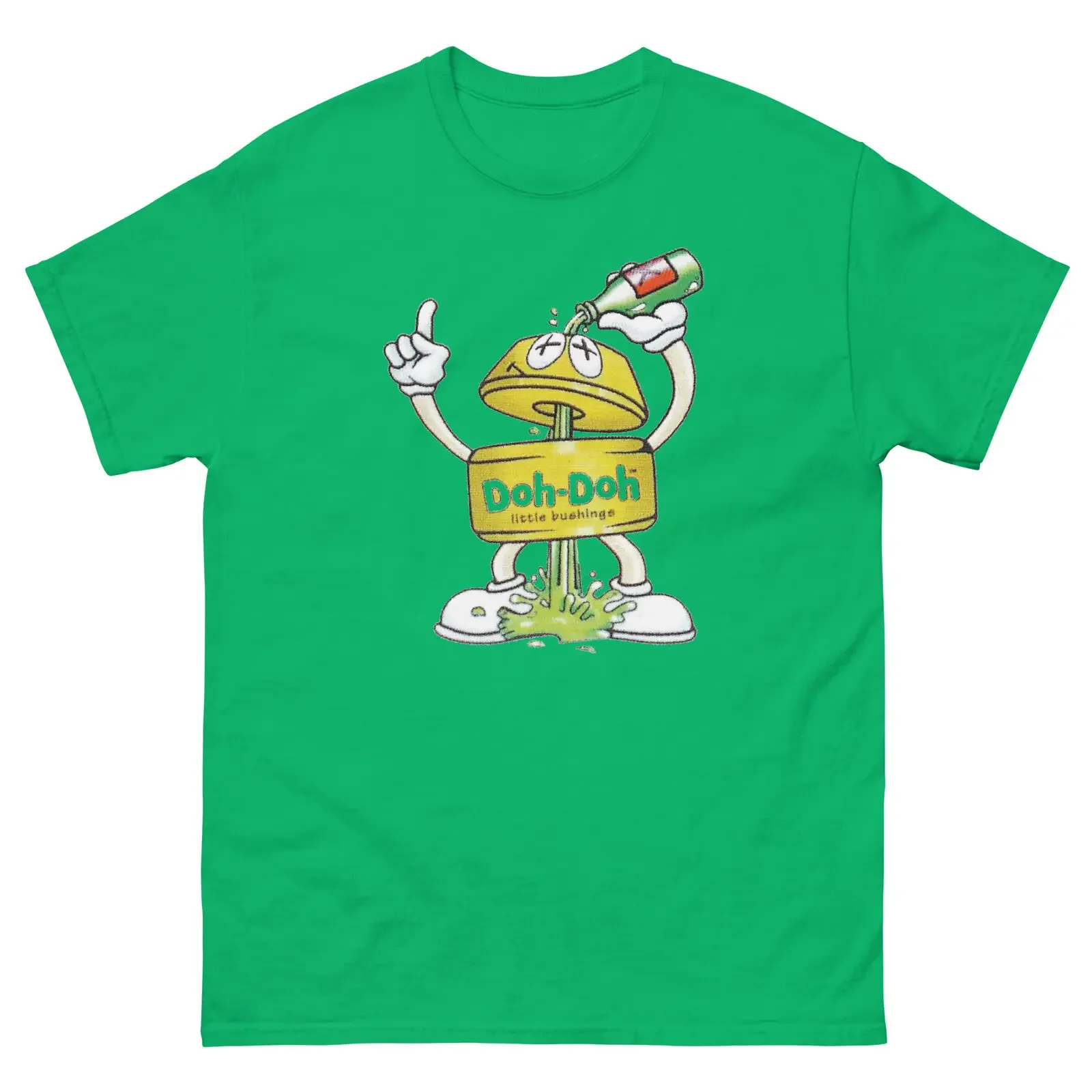 

Doh Doh Little Bushings Graphic Tee Men's Breathable Cotton Trip T-Shirt