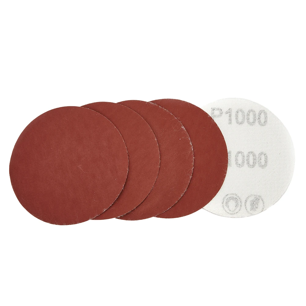 Round 40pcs Set Aluminum oxide Sandpaper discs Replacement 75mm-80mm Automotive Marine Plastic Stone Glass Useful