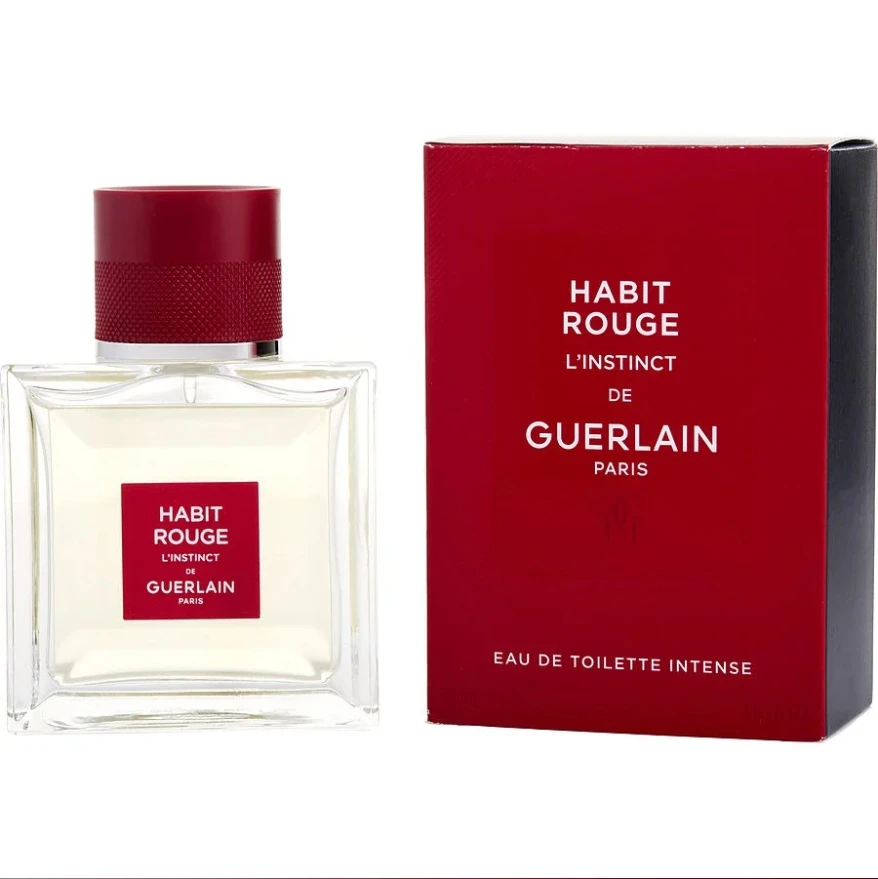 Guerlain Habit Rouge L'Instinct for men Eau De Toilette Intense Spray 50ml