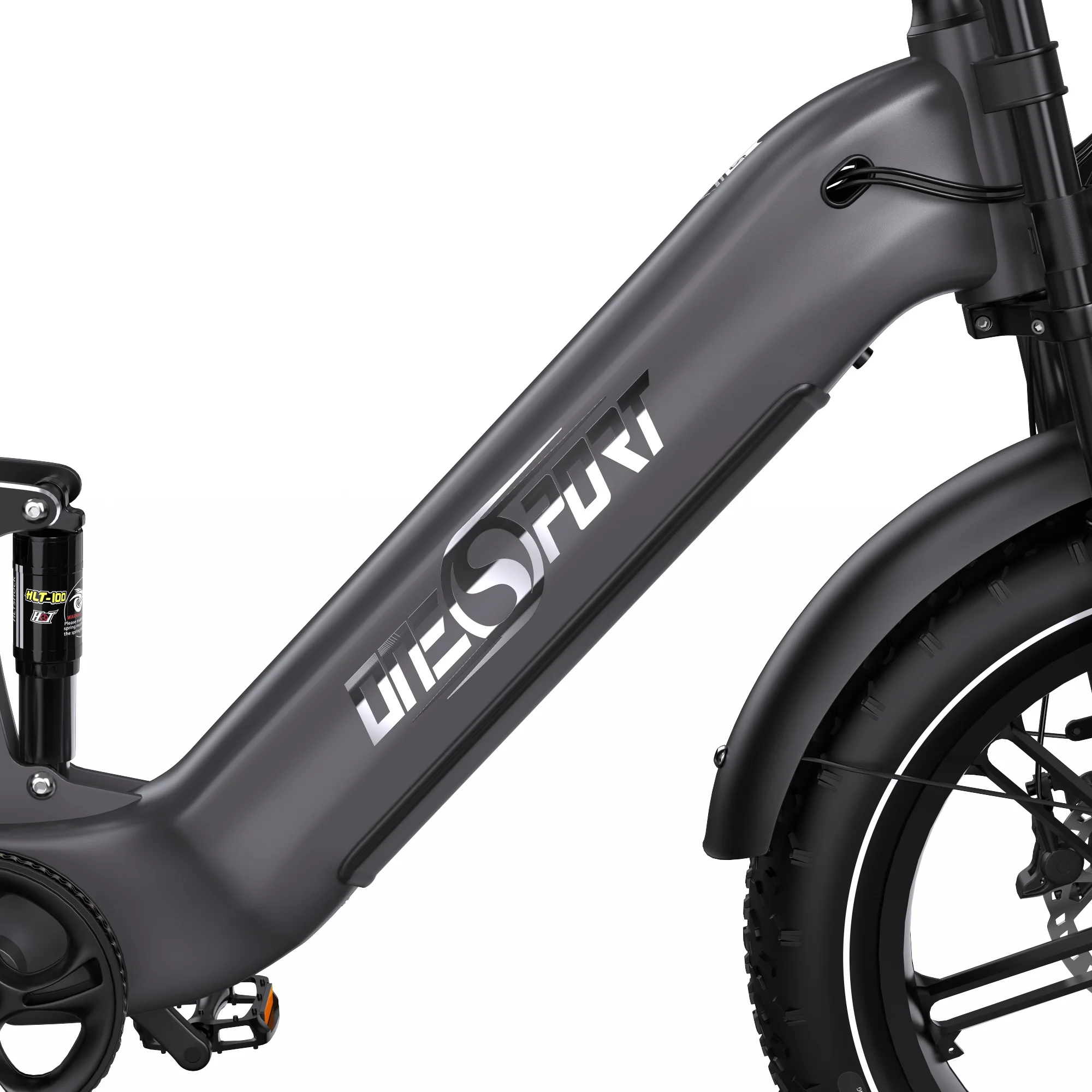 Vélo électrique ONESPORT OT08 PRO, modèle 2026, 25 km/h, 3 vitesses, écran LCD multifonction avec Bluetooth, vitesse 190 km, autonomie 20 pouces, pneus larges, moteur 500W, batterie 48V36AH, double batterie, vélo électrique directement de l'usine d'origine