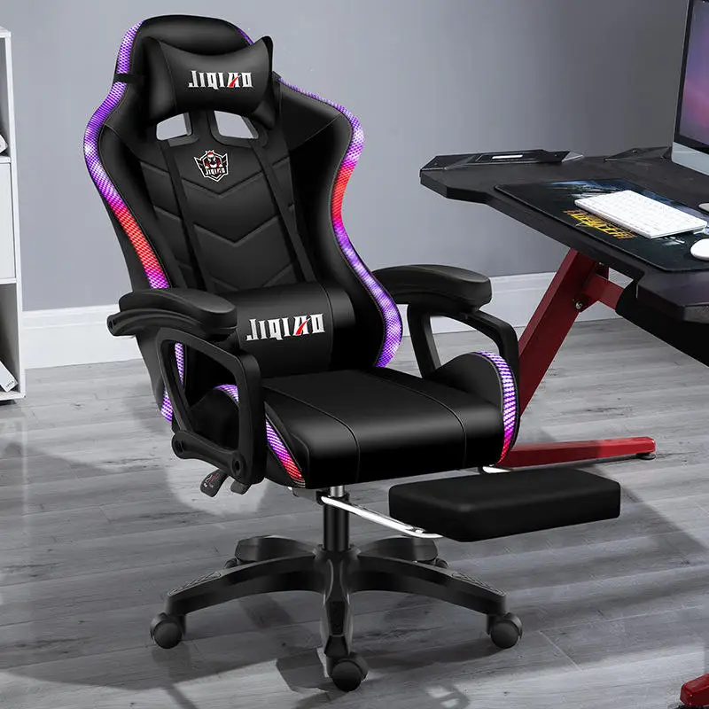 ergonomic swivel game chair gaming gamer computer chair gaming chair with speakers