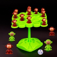 Creative Balancing Tree Toy Digital Monkey Balance Scale Educational Number Board Game Kids Learning Toys Montessori Math Toy
