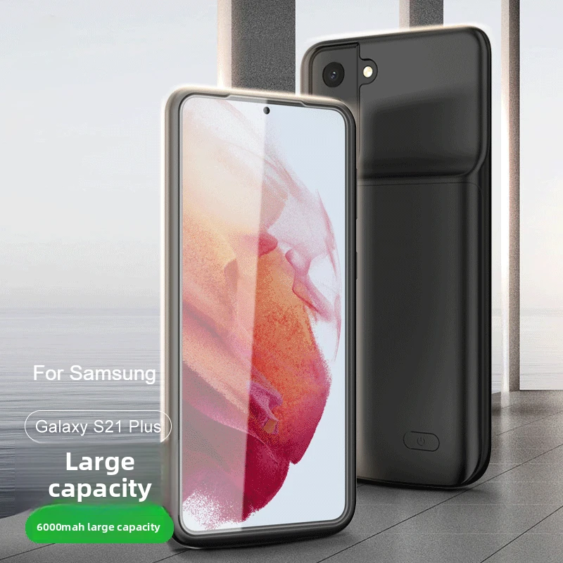 Power Bank 10000mAh Batterij Oplader Case voor Samsung Galaxy S22/23/24/25 Ultra Plus S25edge batterij Case Cover